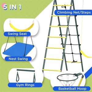 Outdoor Toy Swing Set for Kids Fun Play Equipment for Gardens and Parks - Product Image 4