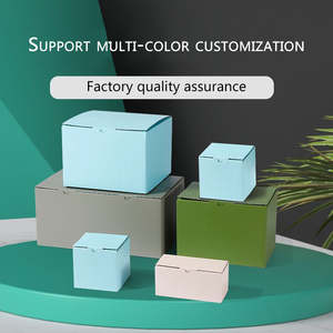 Caja de Embalaje de Cartón Plegable Resistente de Papel Kraft de 250 g/m² con Cierre de Cremallera y Logotipo Impreso para Productos de Cuidado de la Piel - Product Image 2