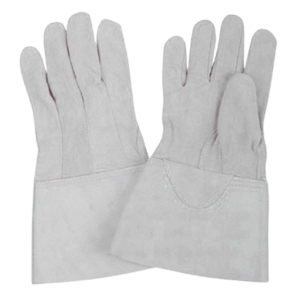 Gants de sécurité en cuir de vachette pleine fleur, ignifuges et antistatiques, pour la construction industrielle et le barbecue - Product Image 2
