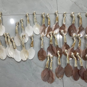 ช้อนไข่มุกเครื่องใช้บนโต๊ะอาหารทำมือทนทานเป็นมิตรต่อสิ่งแวดล้อม - Product Image 1