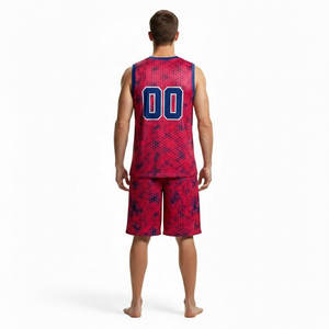 Ensemble uniforme de basket-ball pour jeunes enfants, garçons et filles, maillot et short de basket-ball personnalisés par sublimation, kit d'équipe pour enfants, vente en gros - Product Image 2