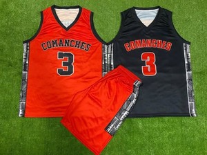 Conjuntos de Baloncesto de Alta Calidad 2026, Camisetas de Baloncesto Transpirables y Reversibles, Diseño Personalizado, Uniformes de Baloncesto - Product Image 3