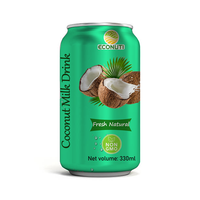 Le produit végétalien de marque Vinam au lait de coco frais RTD peut 240ml de haute qualité délicieuse pour l'exportation en gros