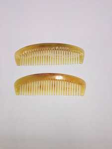 Peine de Cuerno de Búfalo Natural, Impermeable, Hecho a Mano, Diseño Moderno, Color Natural, para Masaje de Barba, Peines de Varios Tamaños, Precio de Fábrica - Product Image 3