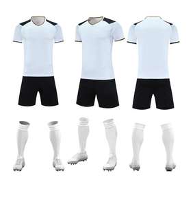 Ventes en gros de maillots de football de haute qualité, ensemble complet, uniformes de football tendance pour équipe, maillot de football à séchage rapide - Product Image 5