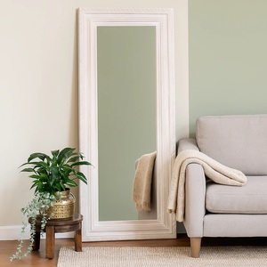 Premium Wooden <b>Wall</b> <b>Mirror</b> Contemporary Full Length Design Luxury Dressing Accent for Modern Interiors - Product Image 1
