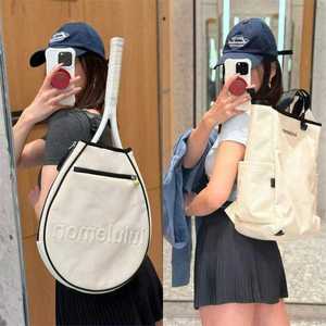 Sac à dos de sport Bagnex en toile pour raquette de baseball 50-70L, personnalisable, léger, tendance, pour la gym et les voyages, avec fermeture éclair, portable - Product Image 4