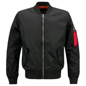 Chaqueta Bomber de Invierno para Hombre, Impermeable, Transpirable y Ecológica, con Tela de Nailon/Poliéster, Estilo Casual Urbano - Product Image 1