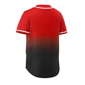 เสื้อผ้ากีฬา MOQ ต่ำ เสื้อเบสบอลสวมใส่สบาย ระบายอากาศได้ดี ขนาดสั่งทำได้ เสื้อเบสบอลสำหรับเยาวชน โดย Alexandria Industries - Product Image 6