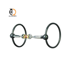 Bocado de Acero Inoxidable de Alta Calidad para Caballo, con Media Mejilla y Boca Sólida, Hecho a Medida, Herramientas de Herrador para Carreras de Caballos - Product Image 5