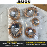 Faisceau de câblage JISION pour excavatrices 320E, 323E, 329E – Ensemble de câbles électriques de remplacement pour engins de construction