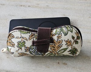 Étui à lunettes en coton imprimé, housse en tissu doux pour lunettes, pochette pour femmes et hommes, voyage, extérieur, vacances, usage quotidien - Product Image 2