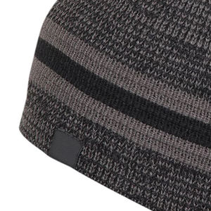 Bonnet en tricot jacquard uni pour homme et femme, faible MOQ, prix abordable - Product Image 3