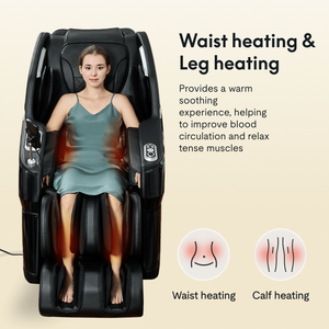 Poltrona Massaggiante Reclinabile Zero Gravity SL-Track con Shiatsu, Scansione Completa del Corpo, Airbag e Rulli per Piedi per Yoga Profondo - Product Image 6