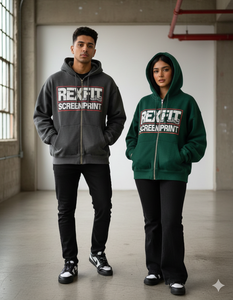 Mejores fabricantes de sudaderas con capucha al por mayor, logotipo personalizado, serigrafía, 100% algodón, felpa francesa, sudaderas con capucha extragrandes con cremallera y efecto descolorido por el sol. - Product Image 5