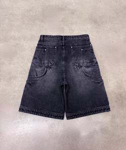Pantalones Cortos Vaqueros Desgastados Personalizados 2026 para Hombre y Mujer, Holgados y Rotos, 100% Algodón, Diseño Urbano de Verano, Venta al por Mayor - Product Image 2
