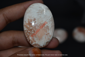คาโบชองสกอโลไซต์ขายดี หินธรรมชาติขัดเงา คริสตัลบำบัด สำหรับทำเครื่องประดับ งานฝีมือทางจิตวิญญาณ หิน FAIJAN GEMS - Product Image 2