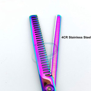 Kit de Tijeras de Barbería de Nuevo Estilo, Kit de Tijeras de Barbería de Calidad, Kit de Tijeras de Barbería Multicolor - Product Image 6