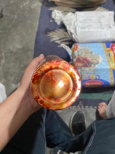 BURAQ HANDICRAT Copper Water <b>Bottle</b> 1L Design for Travel - Product Image 5