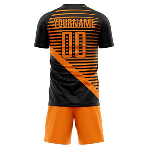 Maillot de football à col rond, nouvelle collection, en tissu extensible - Product Image 2