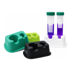 ชั้นวางหลอดทรงกรวย PP แบบ 2 ชั้น สำหรับหลอดขนาด 15 มล. และ 50 มล. - Product Image 3
