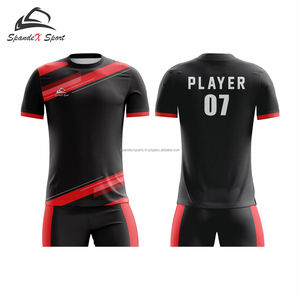 Premium Adult Soccer Jerseys and Uniforms Breathable Lightweight Short Sleeve Summer Custom Logo Sublimated Printed OEM ODM - Product Image 6
