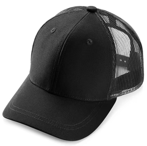 Gorra Trucker Negra de Calidad Premium, Gorra de Béisbol Clásica con Malla Trasera, Ajustable, para Uso Diario Informal, con Logotipo Personalizado OEM - Product Image 1