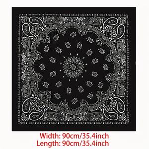 Pañuelo de Seda Coreano con Diseño Personalizado, Estampado, Largo y Cuadrado, Pañuelo Protector para Mujer, Pañuelo de Fiesta, Pañuelos para Mujer - Product Image 6