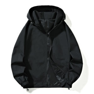 Winter Men's Plus Size <b>Fleece</b> <b>Jacket</b> Waterproof Eco-Friendly Quick Dry Breathable Solid Color Blank Streetwear Custom Logo - Product Image 1