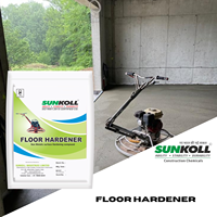 Durcisseur de sol non métallique, composé de durcissement de surface pour béton de usage intensif, poudre de renforcement pour sols industriels d'entrepôts, en sac