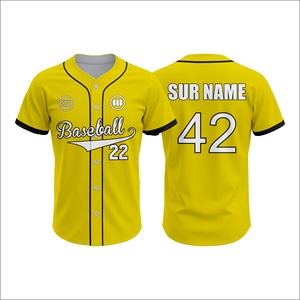 Custom Made Baseball Jersey OEM Supplier Breathable Quick Dry Team Uniform Lightweight Sportswear Bulk Manufacturer - Product Image 1