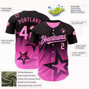 เสื้อเบสบอลแบบสั้นปักลายตามสั่ง ซับลิเมชั่น แห้งเร็ว ระบายอากาศได้ดี ไซส์ใหญ่ ยูนิเซ็กซ์ สำหรับทีม ชมรม โรงเรียน นักกีฬา - Product Image 3