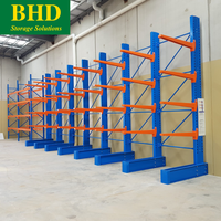 Système de rayonnage à cantilever pour entrepôt à grande échelle, rayonnage industriel à usage intensif, rayonnage à cantilever