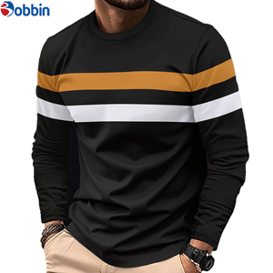 Camiseta Personalizada para Hombre con Logotipo Frontal, Manga Corta, Cuello Redondo, Otoño Invierno, Casual, 100% Algodón, Antiarrugas, Secado Rápido, Transpirable - Product Image 2