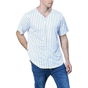 Camiseta de Béisbol para Hombre de Talla Grande, de Secado Rápido y Alta Calidad, con Botones Completos, Precio al por Mayor - Product Image 4