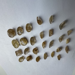 TFH Lot de rutile doré de 131 carats et 27 pièces, tailles jusqu'à 7x9 à 11x20, formes multiples, également taillées et polies, matériau AAA. - Product Image 4