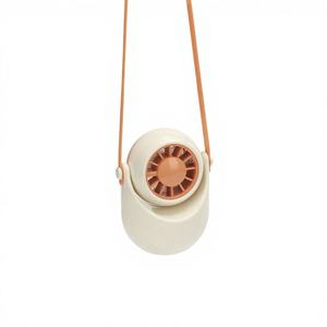 Portable Wearable Neck Fan USB Rechargeable <b>Mini</b> Personal Cooling Fan for Commuting <b>Desk</b> Use - Product Image 5