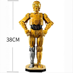 ตัวต่อ UCS Star Battle C 3PO หุ่นยนต์ 75398 จำนวน 1138 ชิ้น ชุดประกอบโมเดล ของตกแต่งงานปาร์ตี้วันหยุด ของขวัญวันเกิด คริสต์มาส ปีใหม่ - Product Image 4