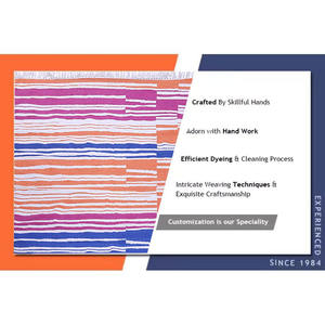 Juegos de alfombras de 100% algodón hechas a mano con diseño Kilim de buena calidad, Compre alfombras de yute indio para exteriores bordadas a precio mayorista - Product Image 6