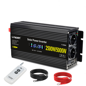 <span class=keywords><strong>LVYUAN</strong></span> DC 12V 24V TO 220V 110V Vente en gros d'usine Onduleur de véhicule 2000W 2500W 5000W Onduleur de puissance à onde sinusoïdale modifiée - Product Image 1