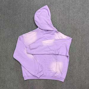 Sudadera con capucha y cremallera personalizada para hombre y mujer, sudadera estética con bordado de lazo de felpa, chaqueta con capucha y cremallera con lavado vintage - Product Image 2