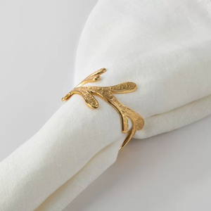 Elegant Design Iron Napkin Ring Holder With Gold Polished Finished For Home Decor For Wedding Decor For Restaurant Decor - Product Image 3