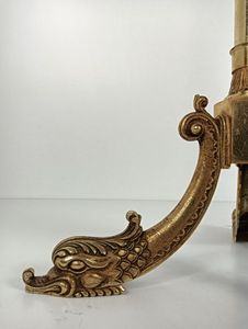 Luxury <b>Gold</b> Metal Coat Rack Freestanding Hat Hanger Tree Vintage <b>Clothes</b> Stand Garment Organizer for Entryway Hotel - Product Image 6