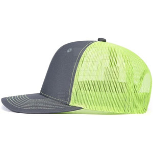 Casquettes en maille brodée en gros – Casquettes Trucker Snapback personnalisées avec logo OEM – Fournisseur en gros de casquettes ajustables en maille - Product Image 3