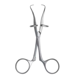 Pinza de Anclaje Manual Robin para Tubos de 5mm de Diámetro, 130mm, Acero Inoxidable, Instrumento Quirúrgico, Logotipo Personalizado HC-CL-235 - Product Image 1