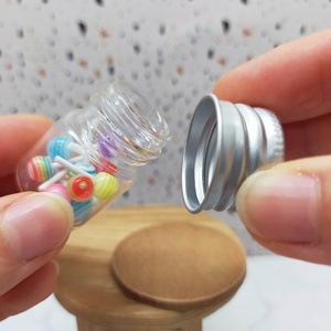 1 12 Scale Candy Jar Bottle Miniature with Lollipop Clear Glass Jar for Dollhouse Playground Decor <b>Accessories</b> for Age 14+ - Product Image 4