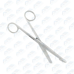 Outil de précision pour des incisions chirurgicales sûres et efficaces, ciseaux d'enterotomie pour la dissection à lame émoussée des tissus délicats - Product Image 5