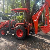 Pour tracteur agricole M62 4x4, moteur diesel 40 CV, chargeur frontal, pelle arrière, engrenage de transmission, pompe, boîte de vitesses automatique longue portée
