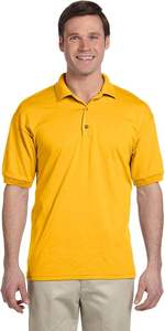 Chemises d'été décontractées 100 % coton pour hommes, coupe ajustée, séchage rapide, anti-plis, tricotées, imprimées, pour le golf – Vente en gros - Product Image 4