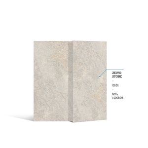 Baldosa de Porcelana Zelvo Stone GHR 600x1200mm, Imitación Piedra Mate, para Paredes y Pisos Interiores, Resistente a Ácidos, Antibacteriana, Antideslizante - Product Image 3